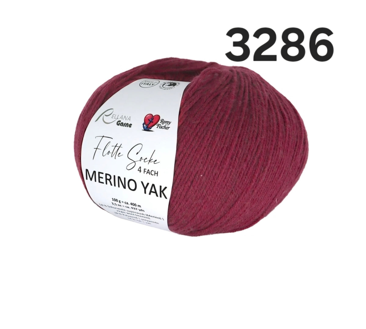 AB MITTE OKTOBER Flotte Socke Merino Yak 4f von Rellana