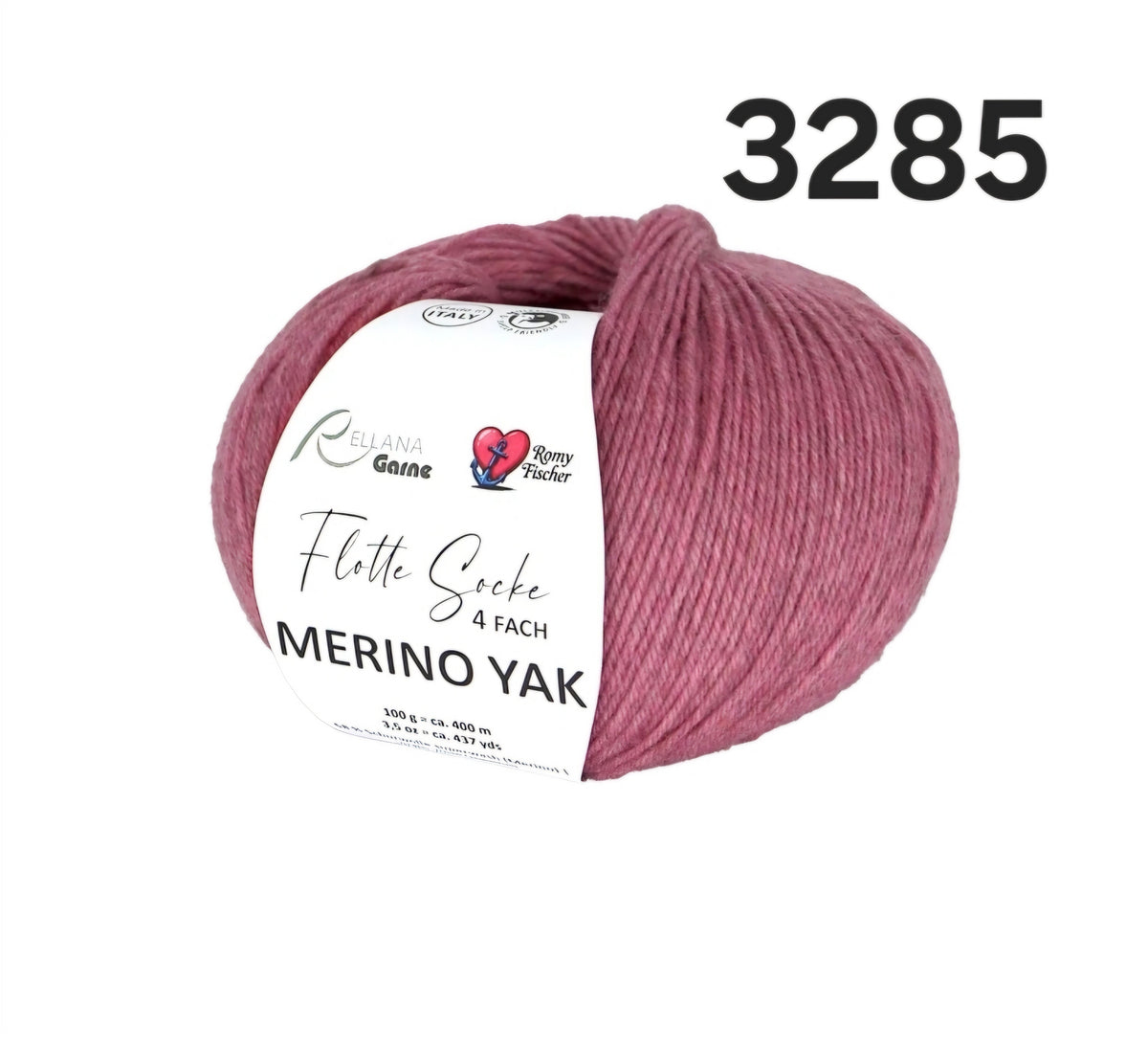 AB MITTE OKTOBER Flotte Socke Merino Yak 4f von Rellana