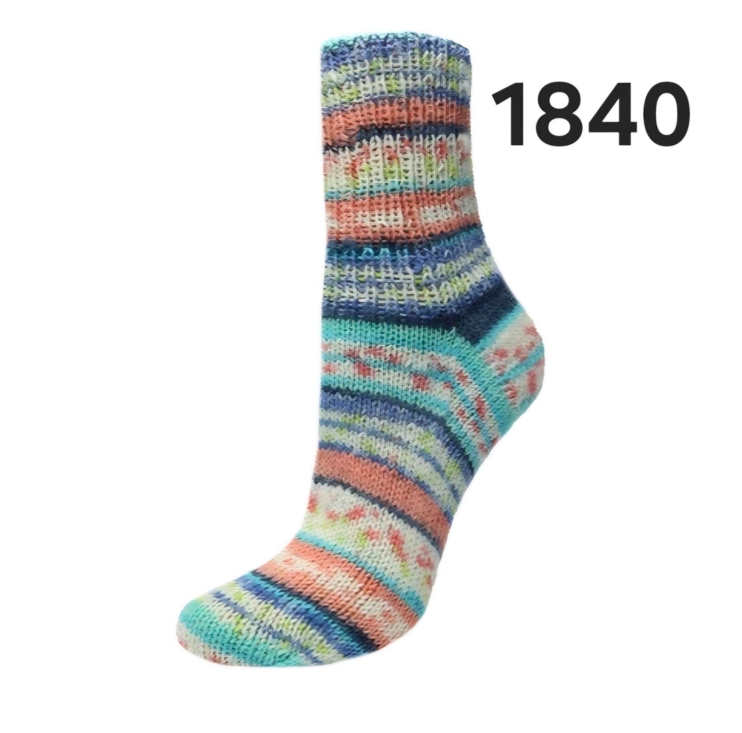 Flotte Socke Seide-Merino 4f von Rellana