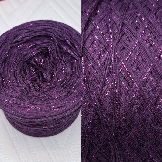 Bobbel Uni - Lila Glitzer