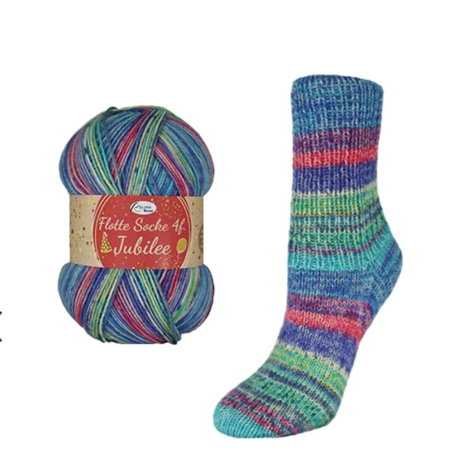 Flotte Socke Jubilee 4f von Rellana