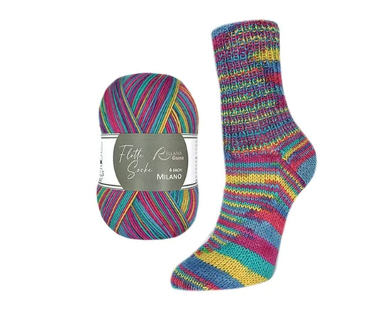 Flotte Socke Milano 4f von Rellana