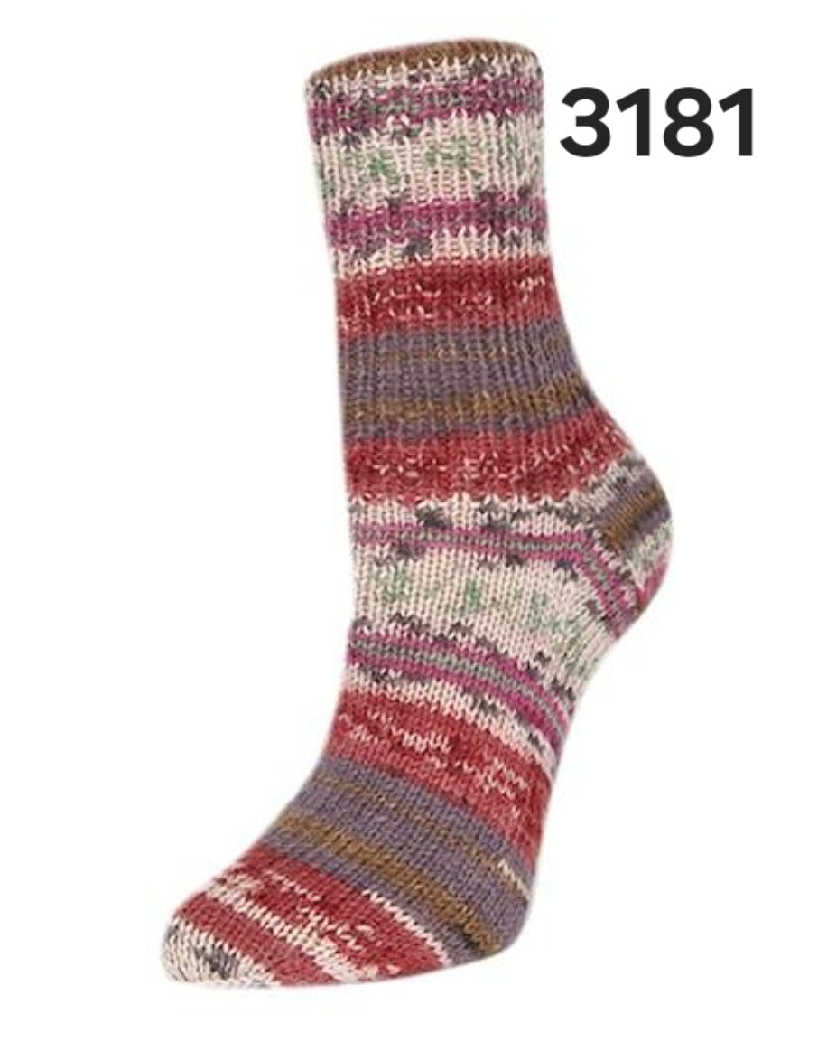 Flotte Socke Merino 4f von Rellana