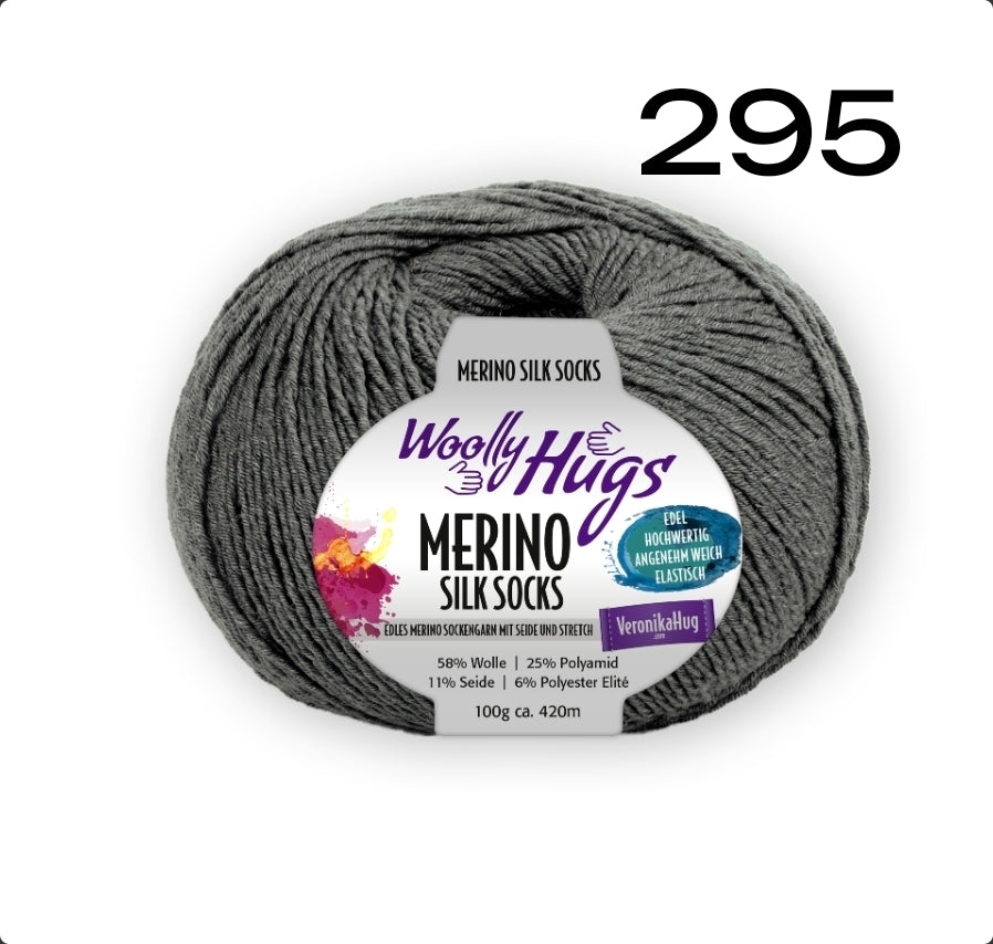 Merino Silk Socks von Woolly Hugs