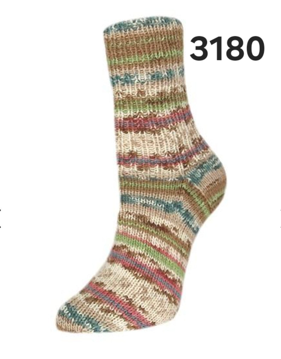 Flotte Socke Merino 4f von Rellana
