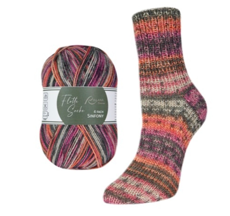 Flotte Socke Sinfony 4f von Rellana