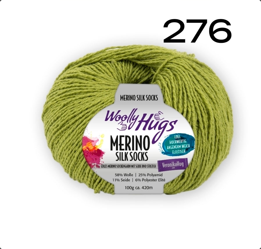 Merino Silk Socks von Woolly Hugs